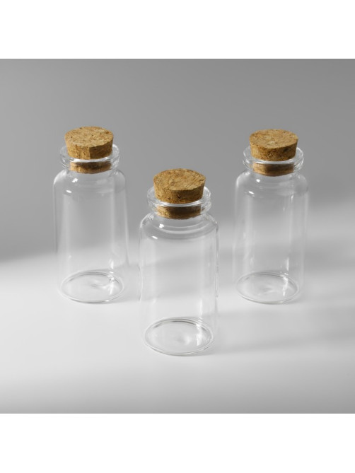 Баночки для хранения бисера, 33 мл, d=3×6 см, 3 шт.