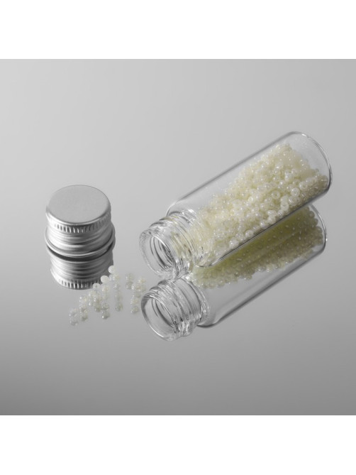 Баночки для хранения бисера, d=2.2×6 см, 5 шт.