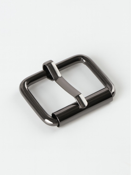 Пряжка проволочная, 3.2×2.8 см, 25 мм, 5 шт., цвет чёрный никель
