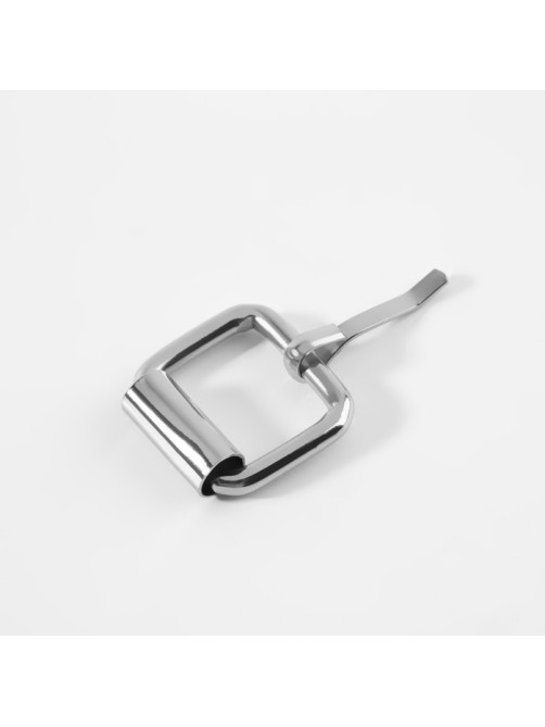 Пряжка, 1.9×2.2 см, 16 мм, 10 шт., цвет серебряный