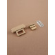 Застёжка для сумки, 3.9×2.6 см, цвет золотой