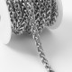 Цепочка для сумки, железная, 8.5×6.2 мм, 3 ± 0,1, м цвет серебряный