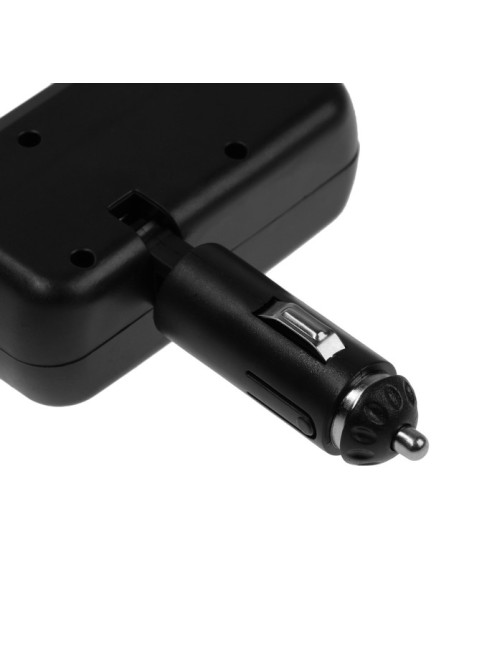 Разветвитель прикуривателя TORSO, 12-24 В, USB 2A, подсветка