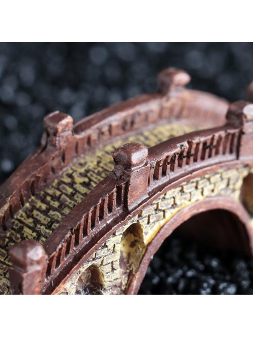 Декор для аквариума «Мост», 15.5×6×5 см