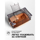 Клетка-мини для грызунов «Пижон» №1, 27×15×13 см, укомплектованная, бежевая
