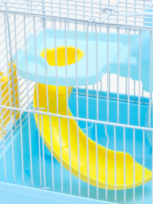 Клетка для грызунов «Пижон», 27×21×26 см укомплектованная, голубая