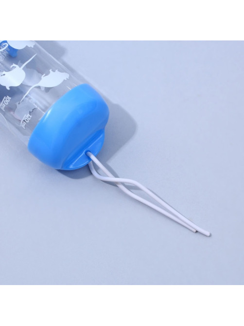 Поилка для грызунов 125 мл, 12.5×4.5 см, МИКС