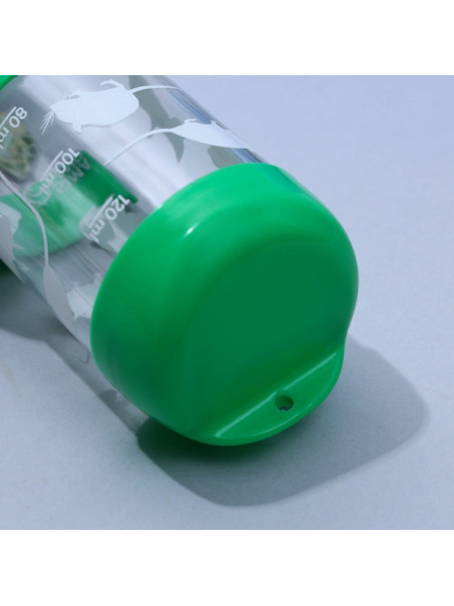 Поилка для грызунов 125 мл, 12.5×4.5 см, МИКС