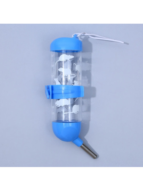 Поилка для грызунов 125 мл, 12.5×4.5 см, МИКС