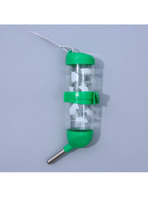 Поилка для грызунов 125 мл, 12.5×4.5 см, МИКС