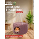 Подвесной дом для грызунов, 15×10 см, круглый, мебельная ткань, флис, цвет МИКС