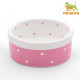 Миска Princess, 100 мл, малая, 8.5×3.5 см, керамика, розовая