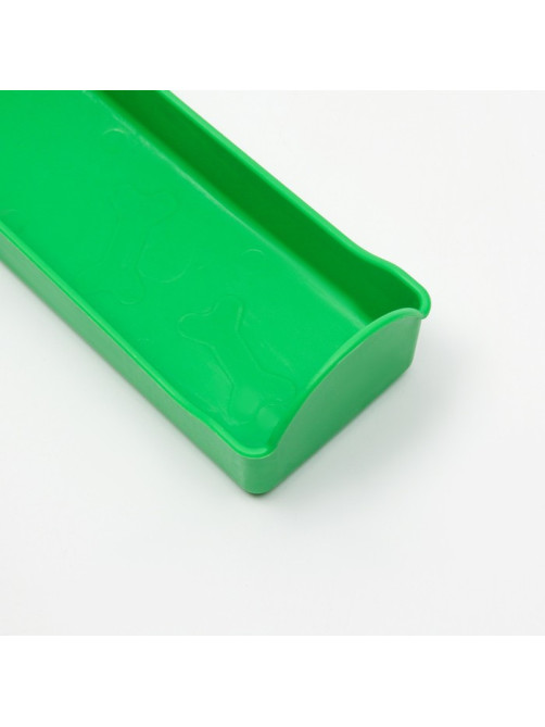 Поилка прогулочная, 500 мл, пластик, зеленая