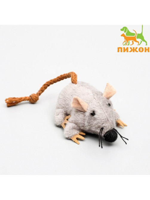 Игрушка для кошек «Грызун», 8.5 см, МИКС