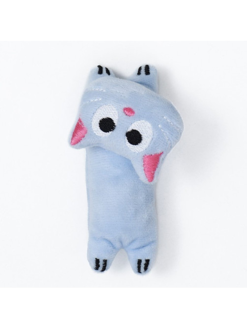 Игрушка для кошек с кошачьей мятой «Киса», 11 см, голубая