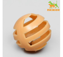Шарик для кошек с бубенчиком «Футбол», 3.8 см, микс цветов