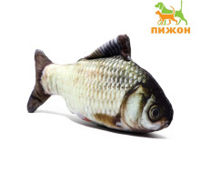 Игрушка «Рыба моей мечты!» с кошачьей мятой, карась, 20 см