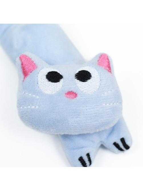 Игрушка для кошек с кошачьей мятой «Киса», 11 см, голубая
