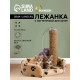 Лежанка с когтеточкой для котят, 34×26×34 см, джут, цвет МИКС
