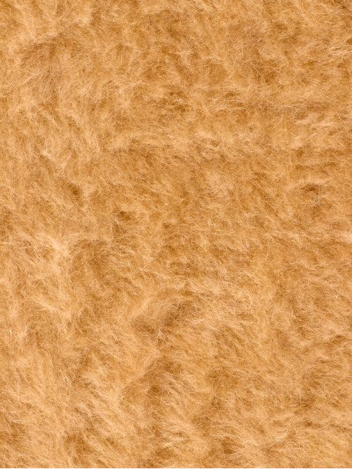 Домик-когтеточка, 53×35×65 см, 2 уровня, квадратные полки, бежевый