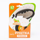 Рулетка «Пижон» с фонариком, прорезиненная ручка, 5 м, до 35 кг, чёрно-белая