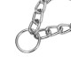 Ошейник - полуудавка металлический двухрядный, 50 см, толщина проволоки 2.5 мм