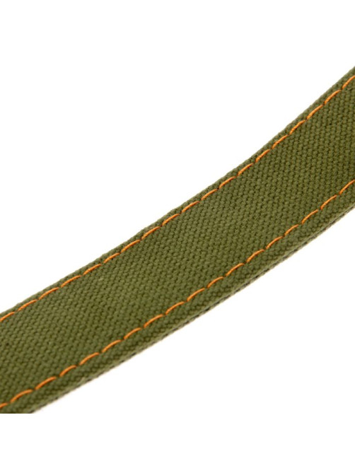 Ошейник брезентовый двухслойный, 82.5×4.5 см, ОШ 50-70 см