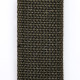 Брезентовый поводок, 5 м × 3.5 см, хаки, тёмно-зелёный