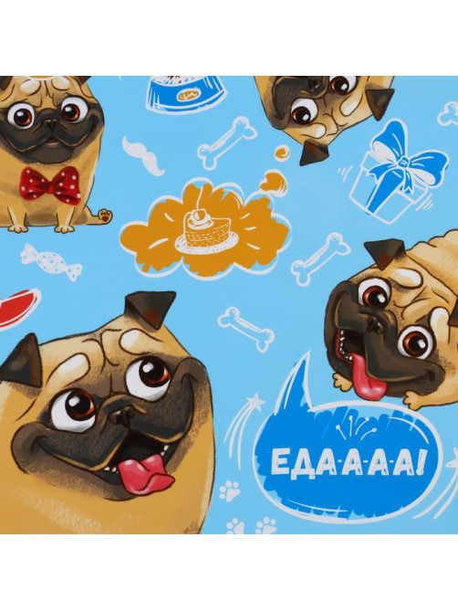 Коврик под миску «Еда» 43×28 см