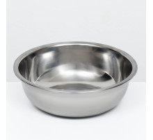 Миска эконом, 2.7 л, 25×8 см, металл