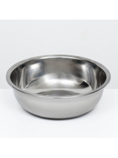Миска эконом, 2.7 л, 25×8 см, металл
