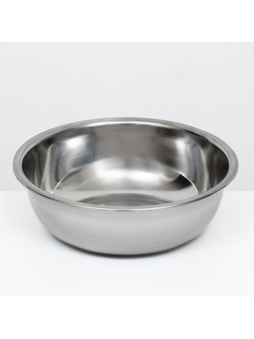 Миска эконом, 2.7 л, 25×8 см, металл
