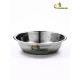 Миска металлическая эконом, 1.2 л, 23×6 см