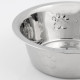 Миска, 1.6 л, стандартная, рельефная, нержавеющая сталь