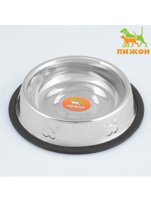 Миска рельефная, 470 мл, с нескользящим основанием