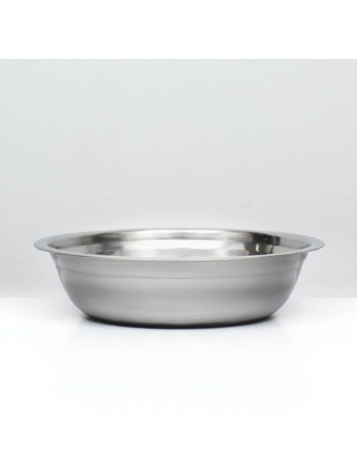 Миска, эконом, 1.5 л, 25×6 см, металл