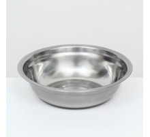 Миска, эконом, 1.5 л, 25×6 см, металл