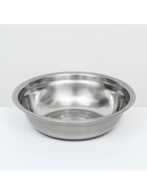 Миска, эконом, 1.5 л, 25×6 см, металл