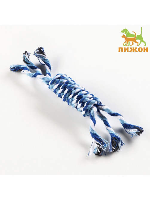 Игрушка канатная «Плетёнка», малая, до19 см, 25-29 г, цвет МИКС