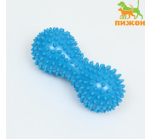 Игрушка для собак «Кость массажная», 15 см, пластикат, цвет МИКС