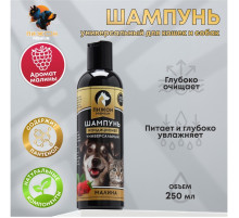 Шампунь-кондиционер «Пижон Premium», 250 мл, для кошек и собак, с ароматом малины