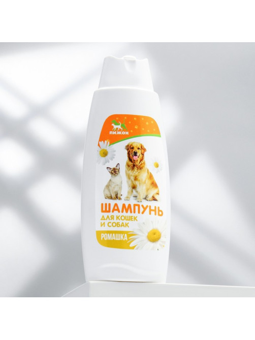 Шампунь для кошек и собак «Пижон», 250 мл, с ароматом ромашки