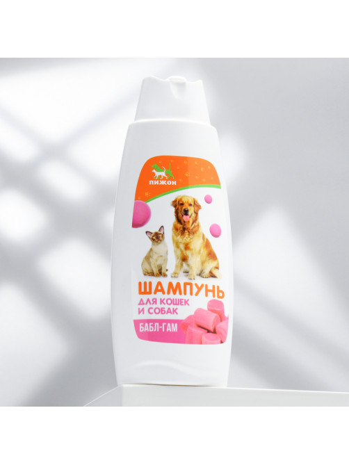 Шампунь для кошек и собак «Пижон», 250 мл, с ароматом Bubble Gum