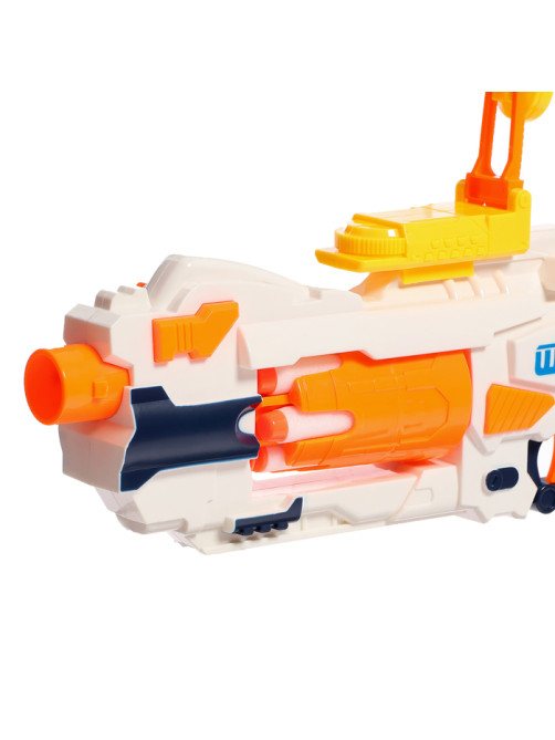 Бластер War soul gun, стреляет мягкими пулями, работает от батареек