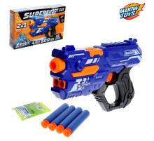 Бластер SUPERSHOOT GUN, стреляет мягкими пулями