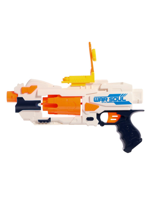 Бластер War soul gun, стреляет мягкими пулями, работает от батареек