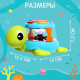 Музыкальная игрушка ZABIAKA «Весёлая черепаха», световые и звуковые эффекты