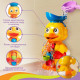 Игрушка-мельница для ванны Крошка Я «Забавный утёнок», с ковшиком