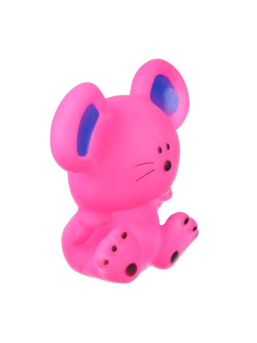 Резиновая игрушка для ванны Крошка Я «Мышонок», 9 см, с пищалкой, МИКС
