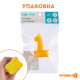Резиновая игрушка для ванны Крошка Я «Жирафик», 7 см, с пищалкой, МИКС
